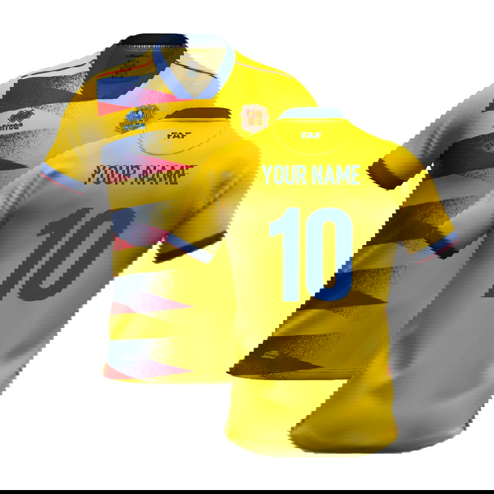 2024-2025 Andorra Away Shirt (Your Name)