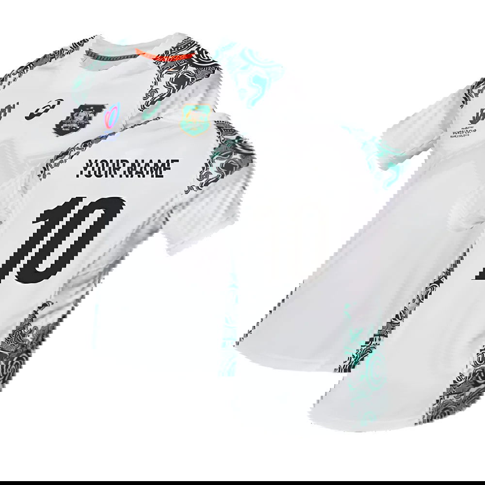 Australia RWC23 Alternate Rugby Jersey (Your Name)