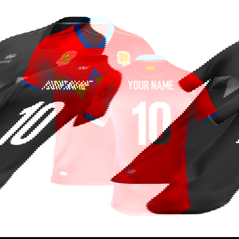 2024-2025 Andorra Home Shirt (Kids) (Your Name)