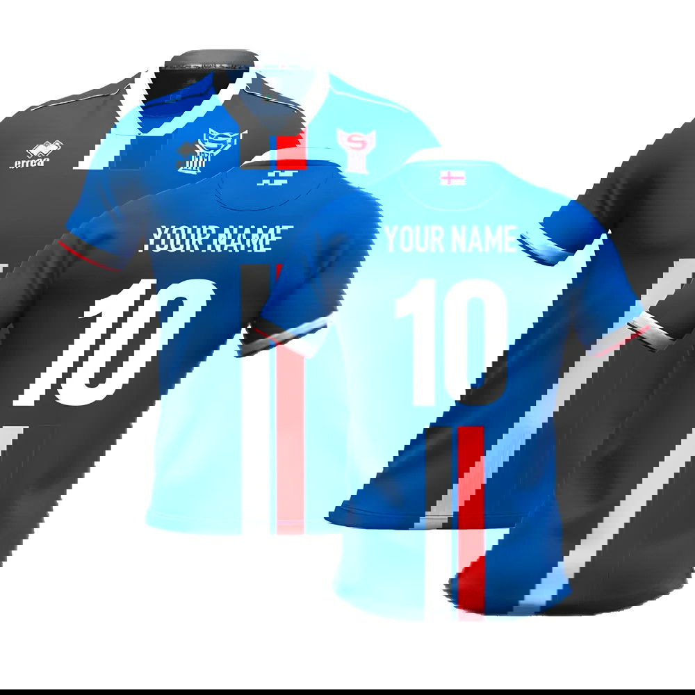 2024-2025 Faroe Islands Away Shirt (Your Name)