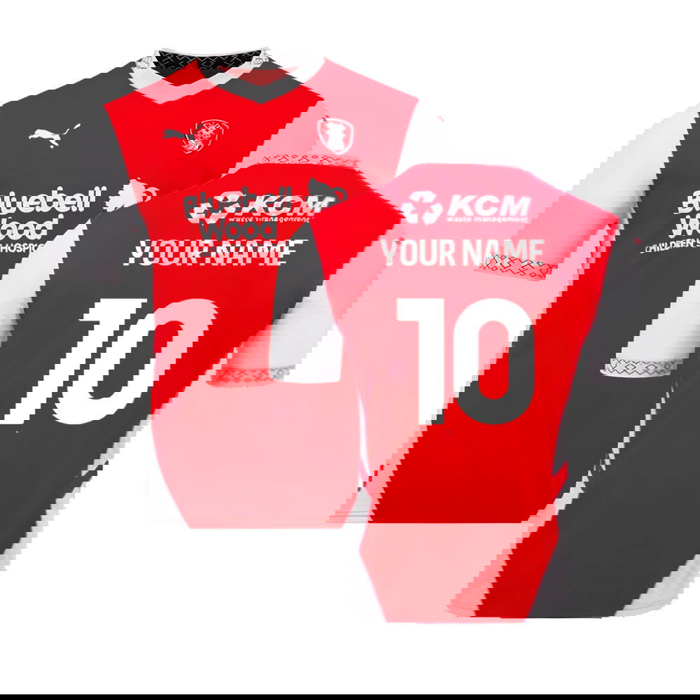 2024-2025 Rotherham United Home Shirt (Your Name)