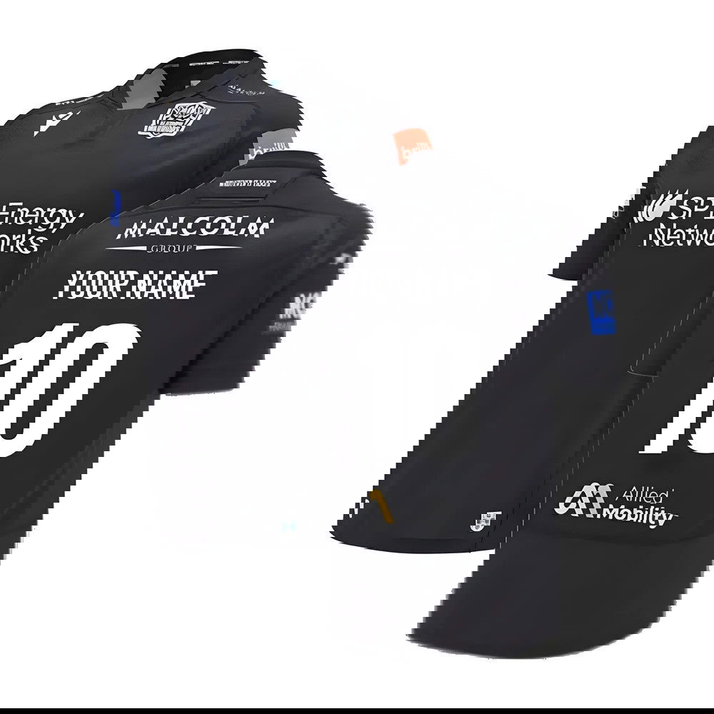 2024-2025 Glasgow Warriors Rugby Home Shirt (Kids) (Your Name)