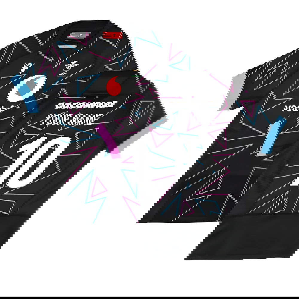 2024-2025 Wales Rugby Away Pathway Body Fit Shirt (Womens) (Your Name)