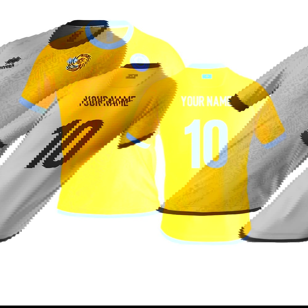 2024-2025 Kazakhstan Home Shirt (Your Name)