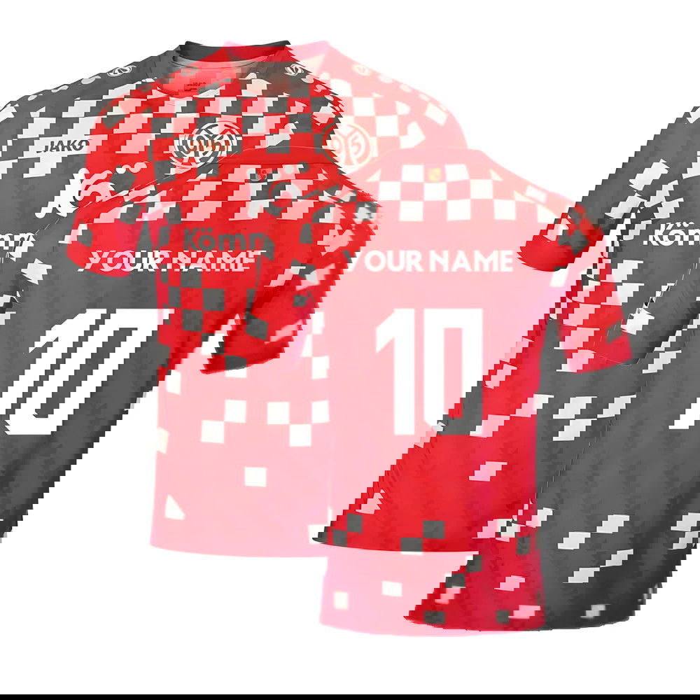 2024-2025 Mainz 05 Home Shirt (Your Name)