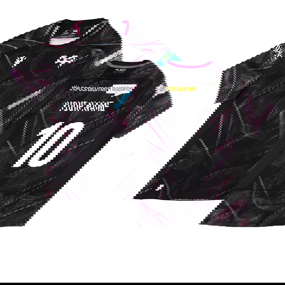 2024-2025 Ospreys Rugby Home Slim Fit Shirt (Your Name)