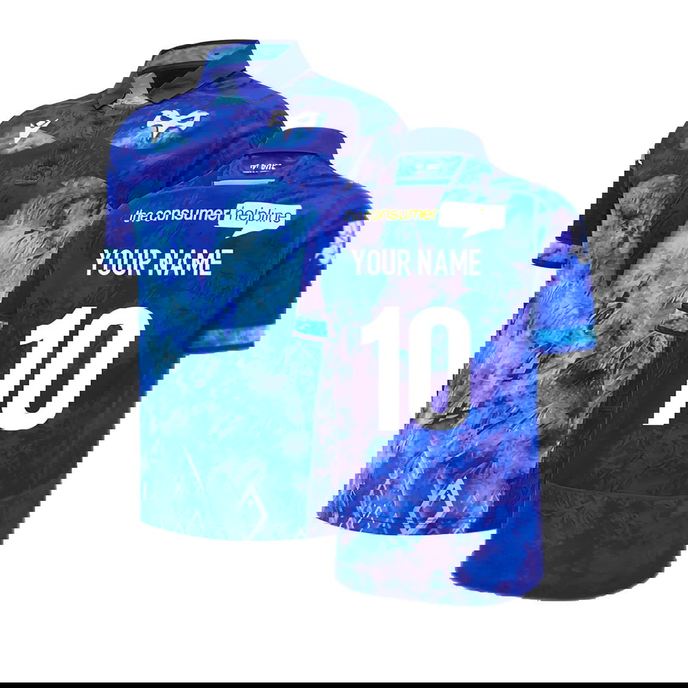 2024-2025 Ospreys Rugby Euro Replica Shirt (Your Name)