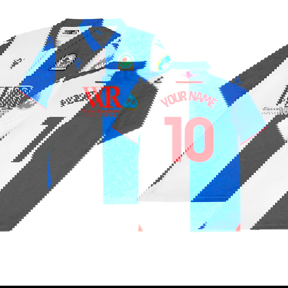 2024-2025 Blackburn Rovers Home Shirt (Your Name)