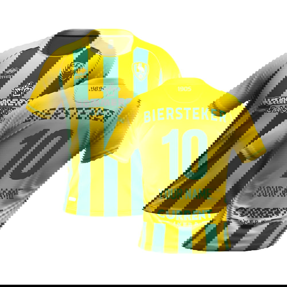 2024-2025 Ado Den Haag Home Shirt (Your Name)