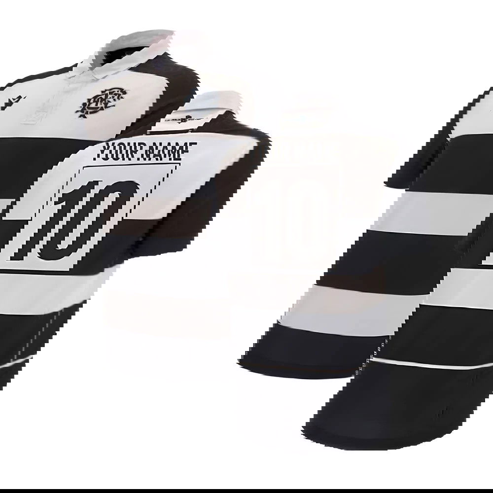 2025 Barbarians Home Poly Replica Rugby Shirt (Your Name)