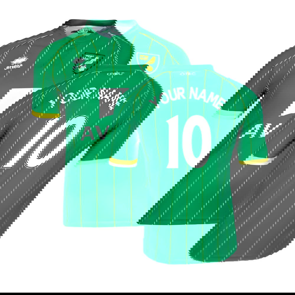 2015-2016 Norwich City Away Jersey (Your Name)