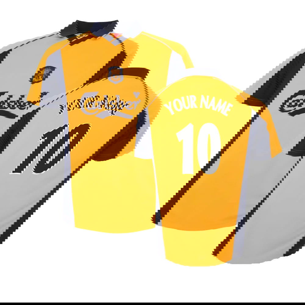 2000-2001 Liverpool Away Retro Shirt (Your Name)