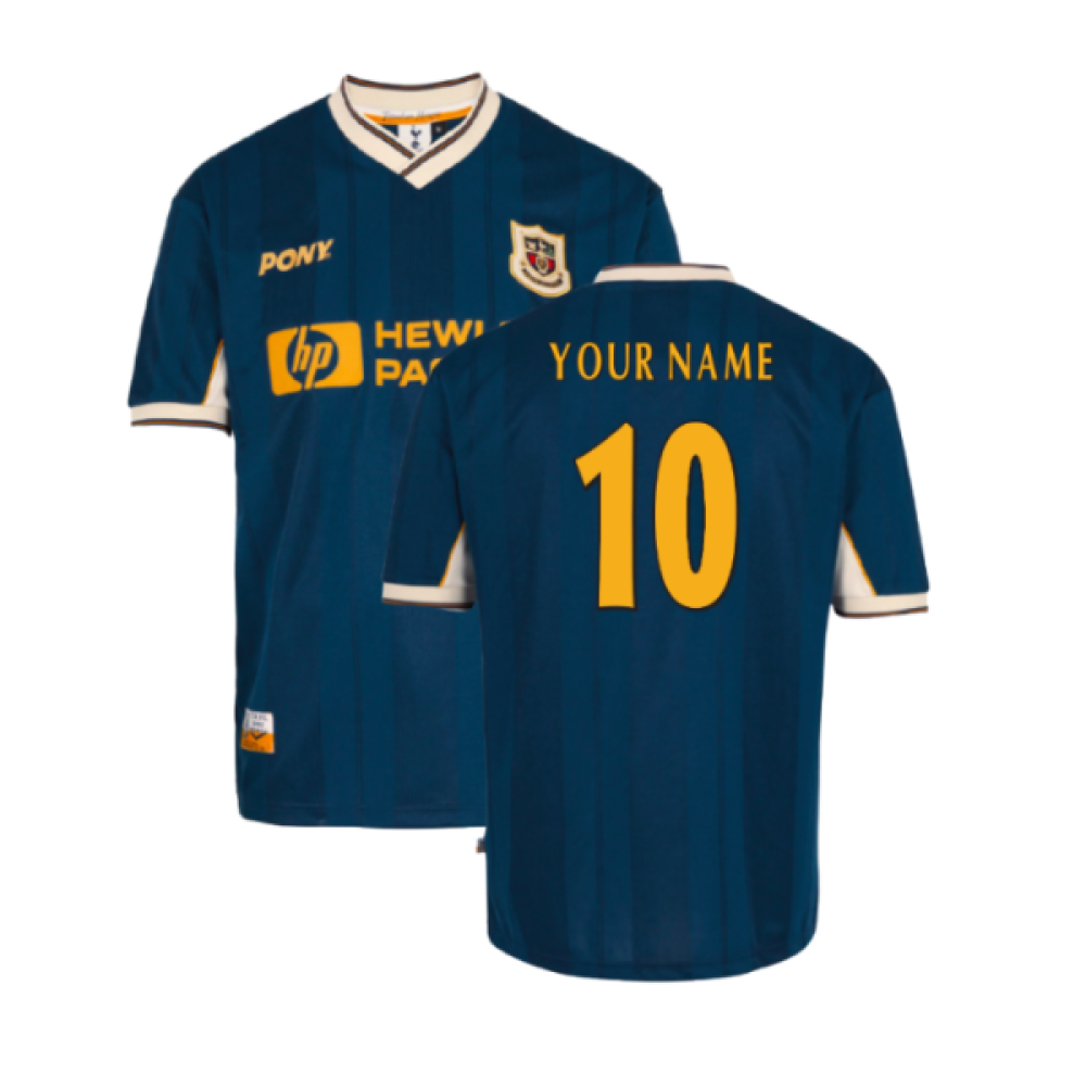 1997-1999 Tottenham Away Pony Reissue Shirt (Your Name)