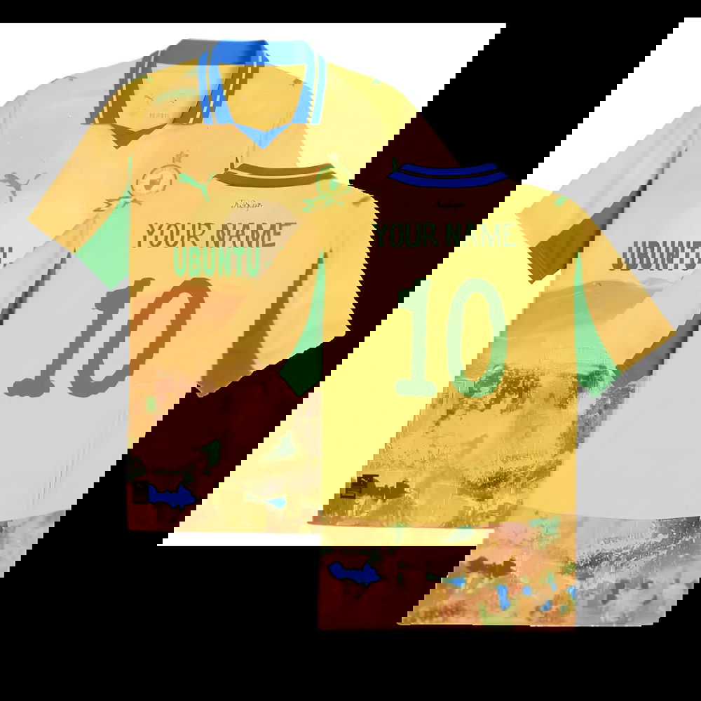 2025-2026 KIDSUPER x Mamelodi Sundowns CWC Shirt (Yellow) (Your Name)