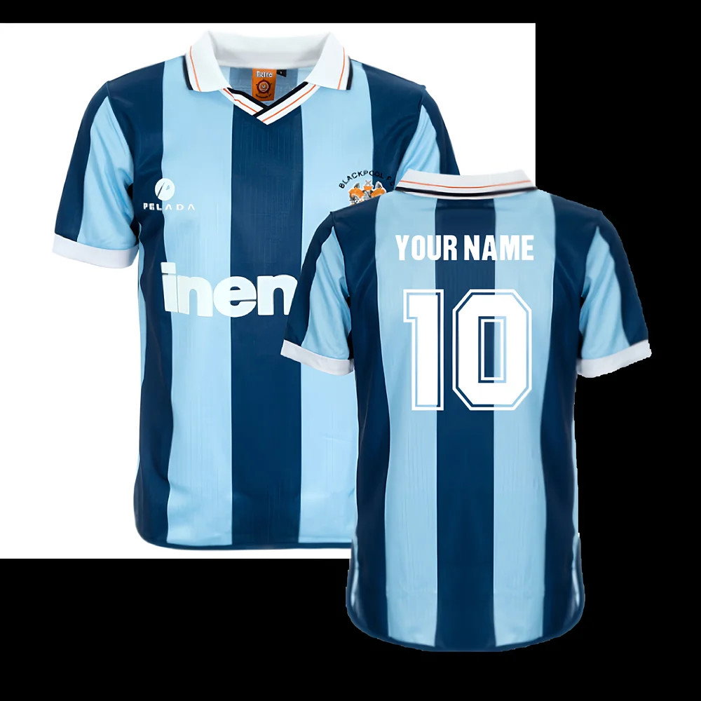 1993-1994 Blackpool Away Inenco Retro Shirt (Your Name)