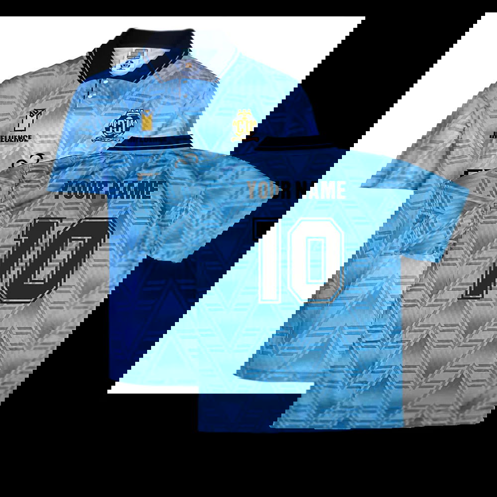 Cambridge United 1991-1993 Away Retro Shirt (Your Name)