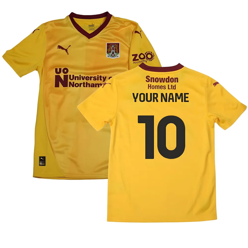 2024-2025 Northampton Town Away Shirt (Your Name)