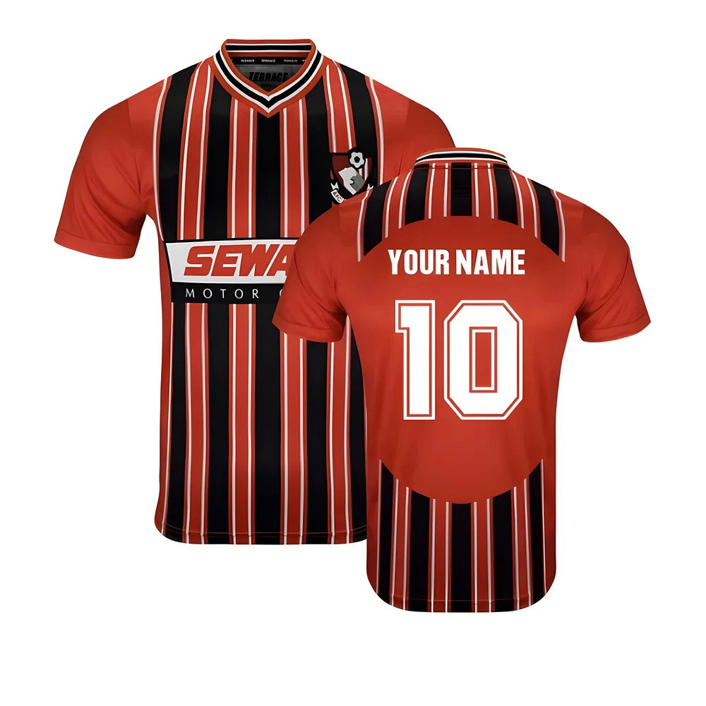 2000-2002 Bournemouth Retro Home Shirt (Your Name)
