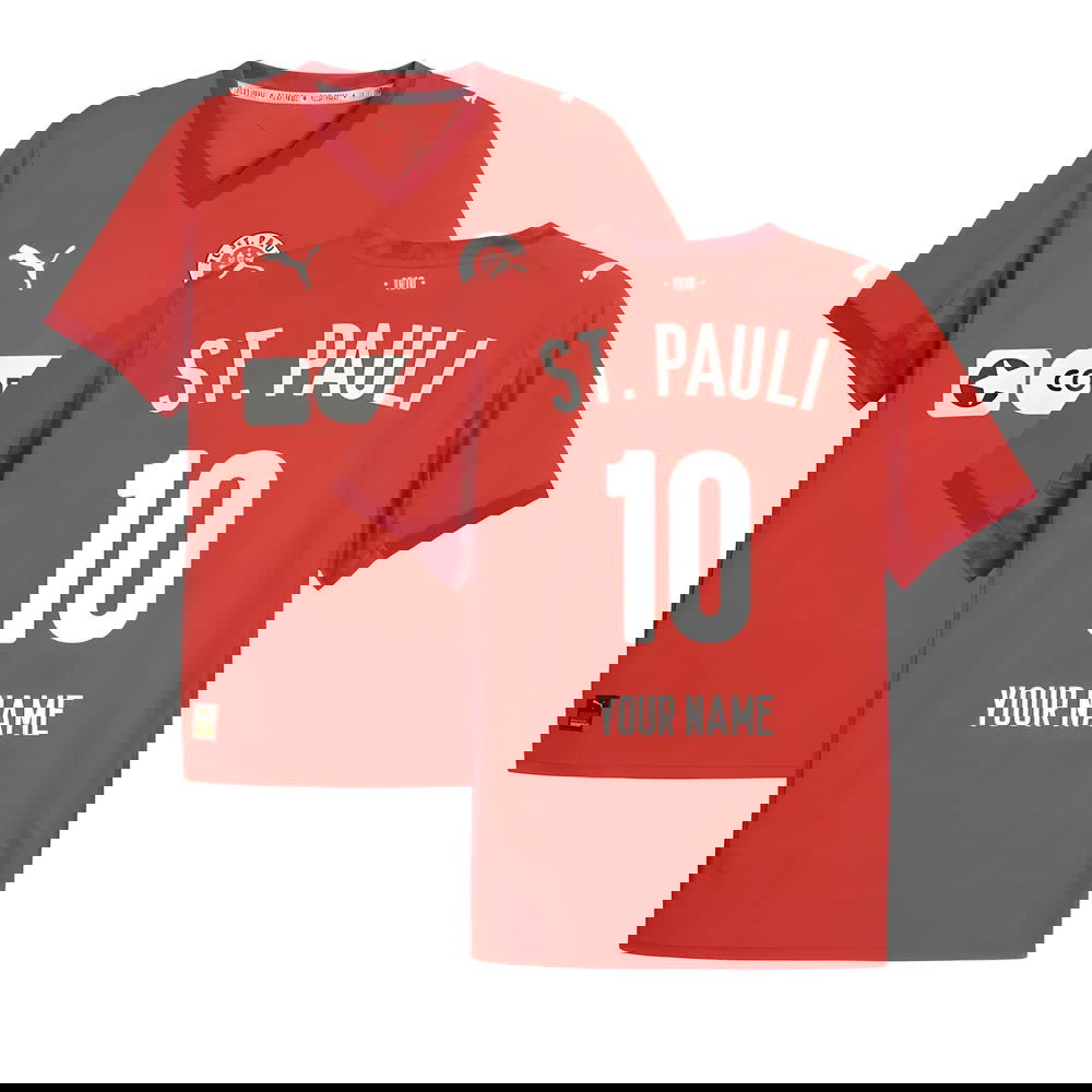 2025-2026 St Pauli Fourth Shirt (Your Name)