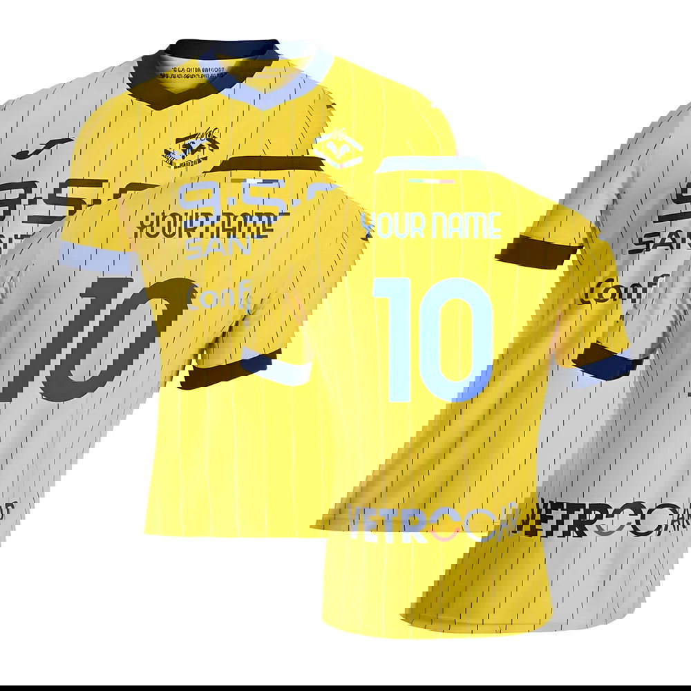 2024-2025 Hellas Verona Fourth Shirt (Yellow) (Your Name)