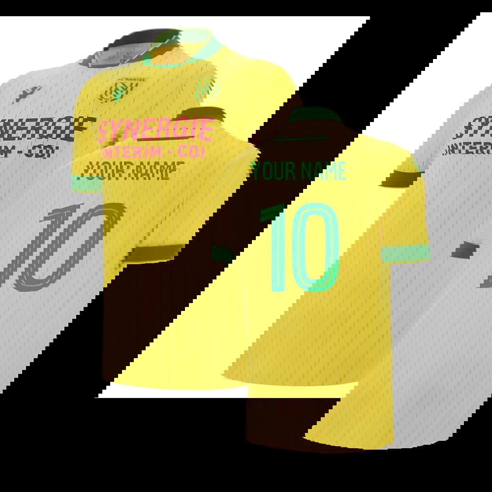 2025-2026 Nantes Home Shirt (Your Name)