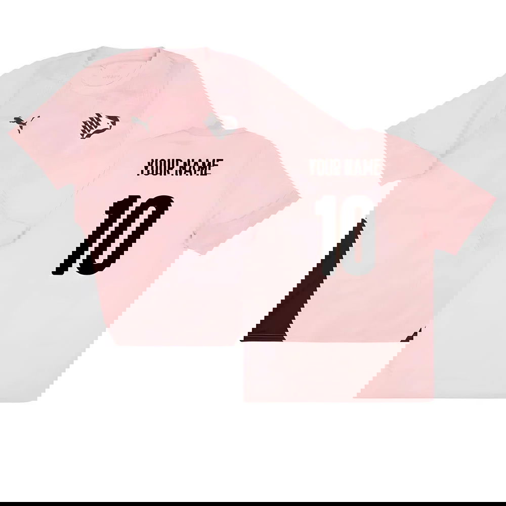 2025-2026 Palermo Training Jersey (Pink) (Your Name)