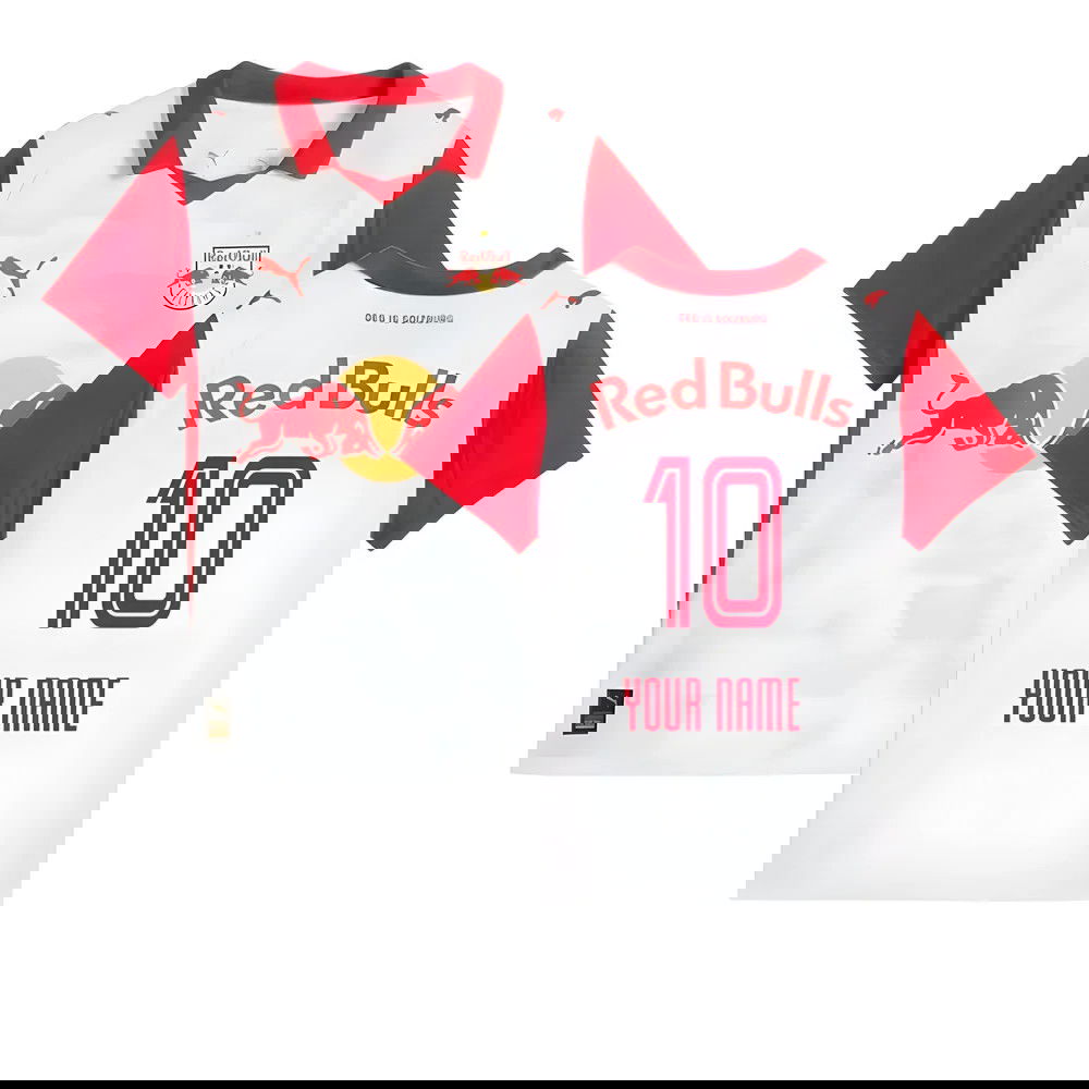 2025-2026 Red Bull Salzburg Home Shirt (Kids) (Your Name)