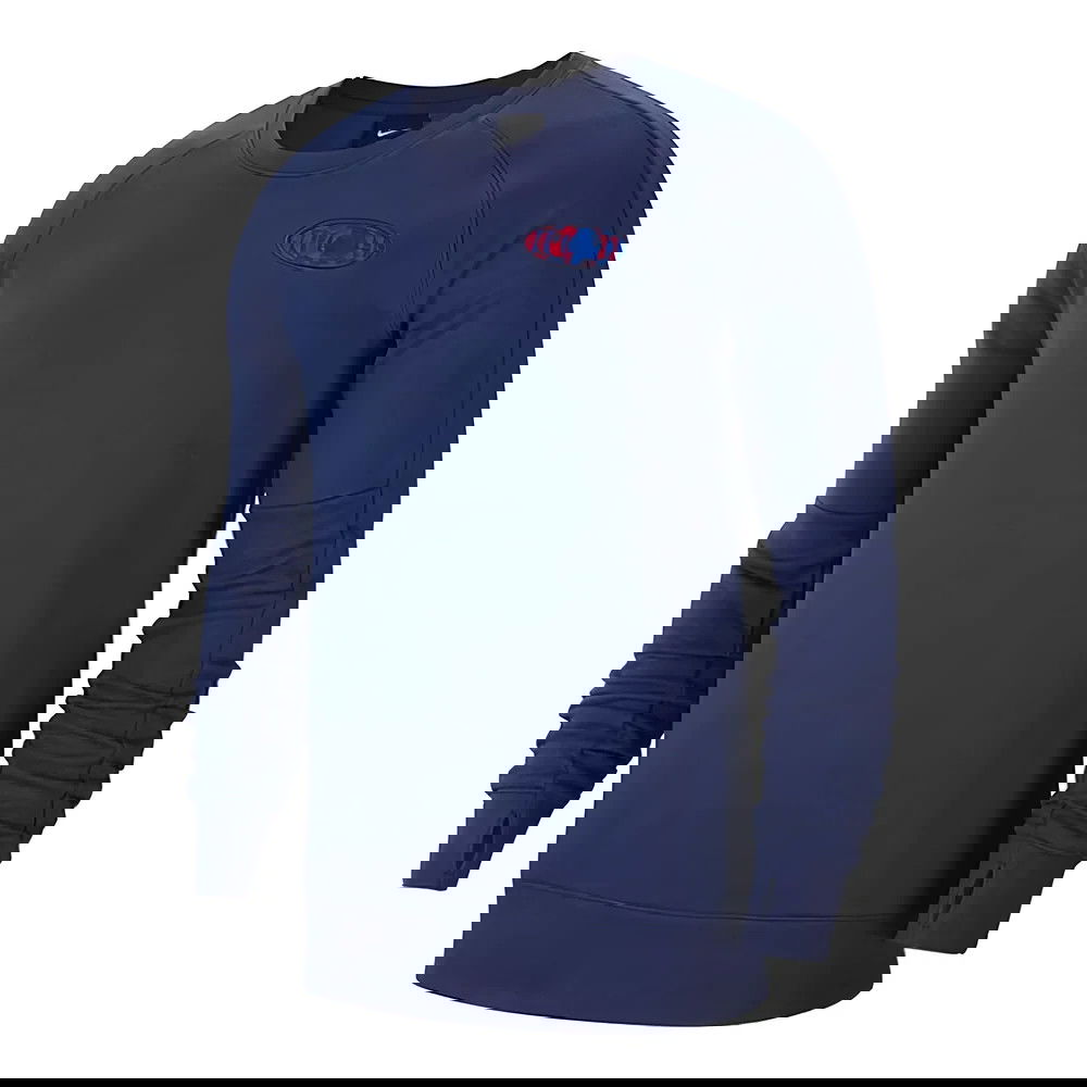 2020-2021 England Fleece Crew Sweatshirt (Navy)