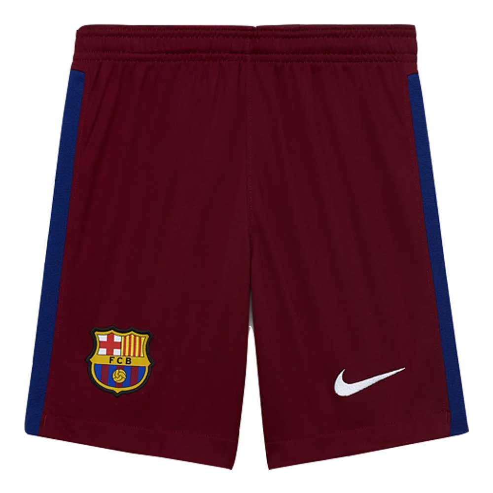 2020-2021 Barcelona Home Goalkeeper Shorts (Red) - Kids