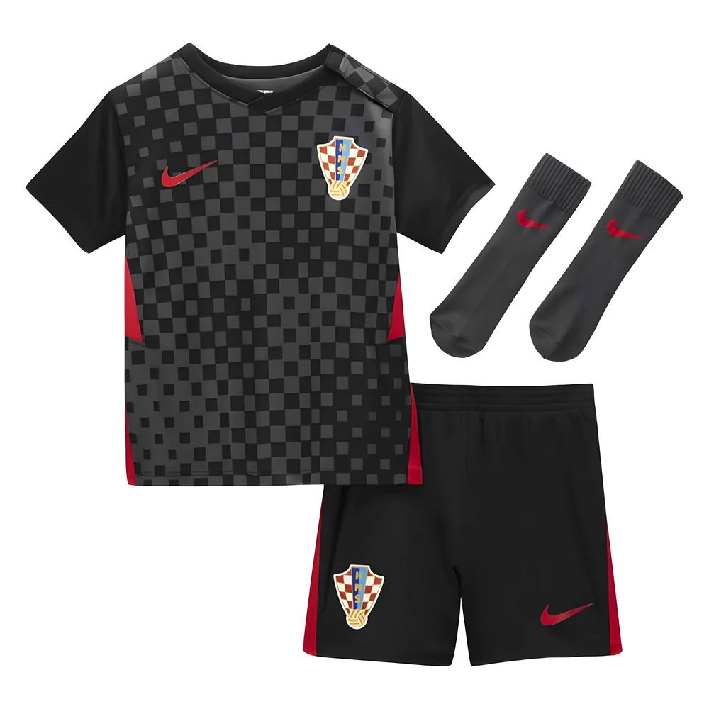 2020-2021 Croatia Little Boys Away Mini Kit