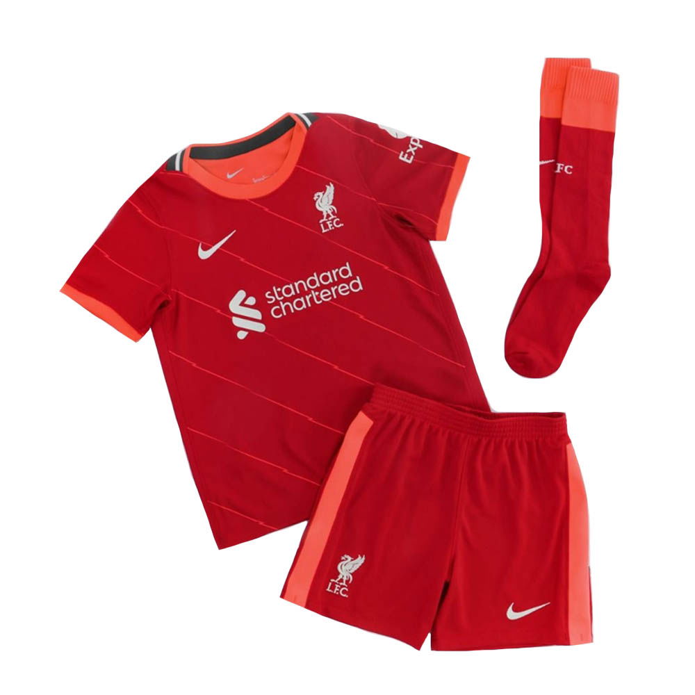 Liverpool 2021 2022 Home Little Boys Mini Kit DB2544 688 Uksoccershop