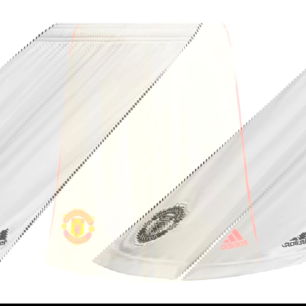 Man Utd 2021-2022 Home Shorts (White)