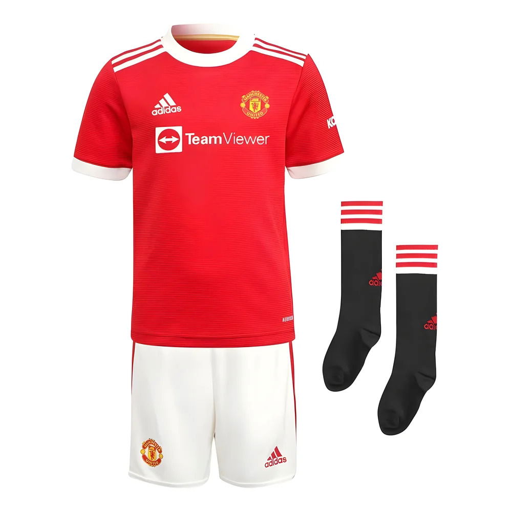 Man Utd 2021-2022 Home Mini Kit