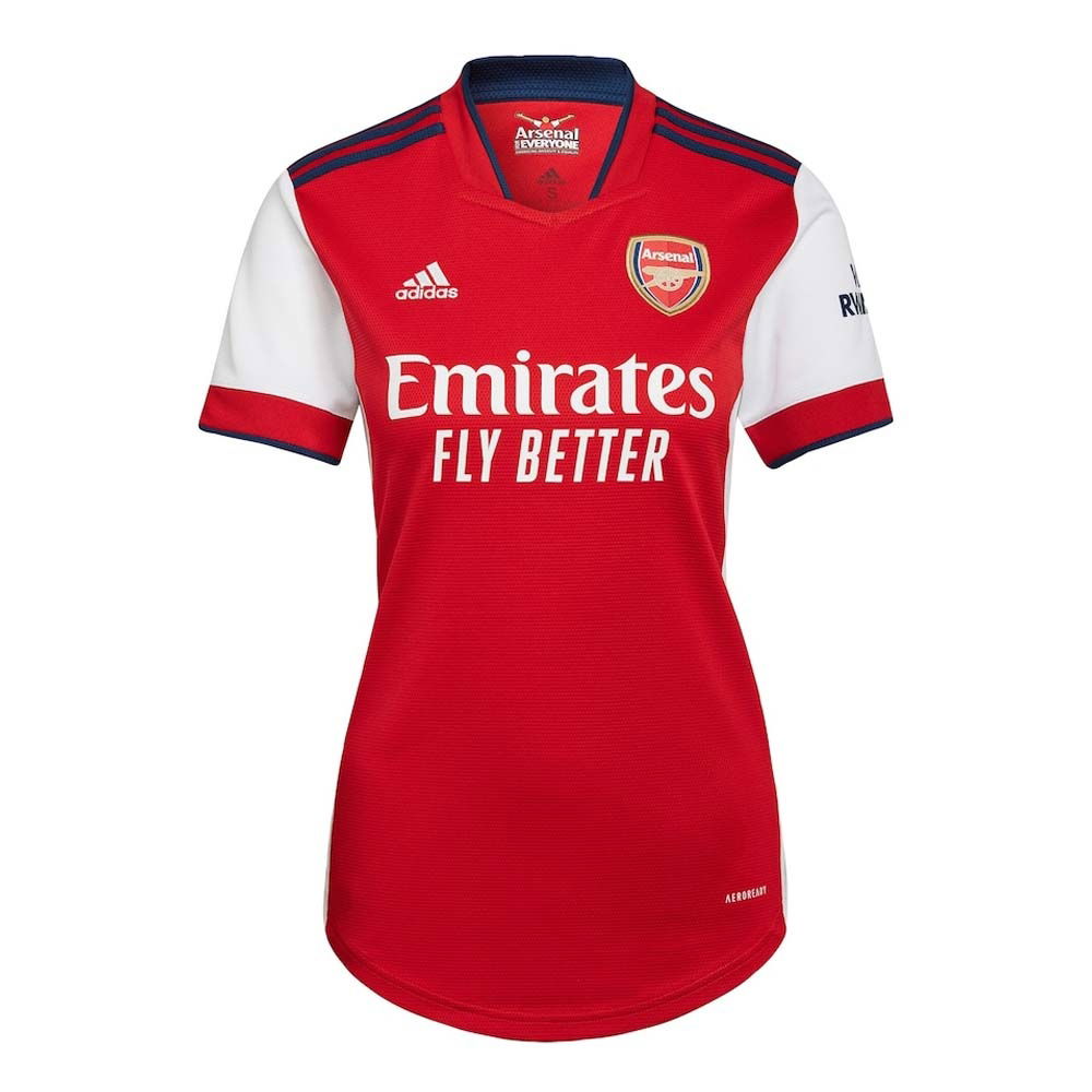 Arsenal 2021 2022 Home Shirt Ladies GQ3249 Uksoccershop