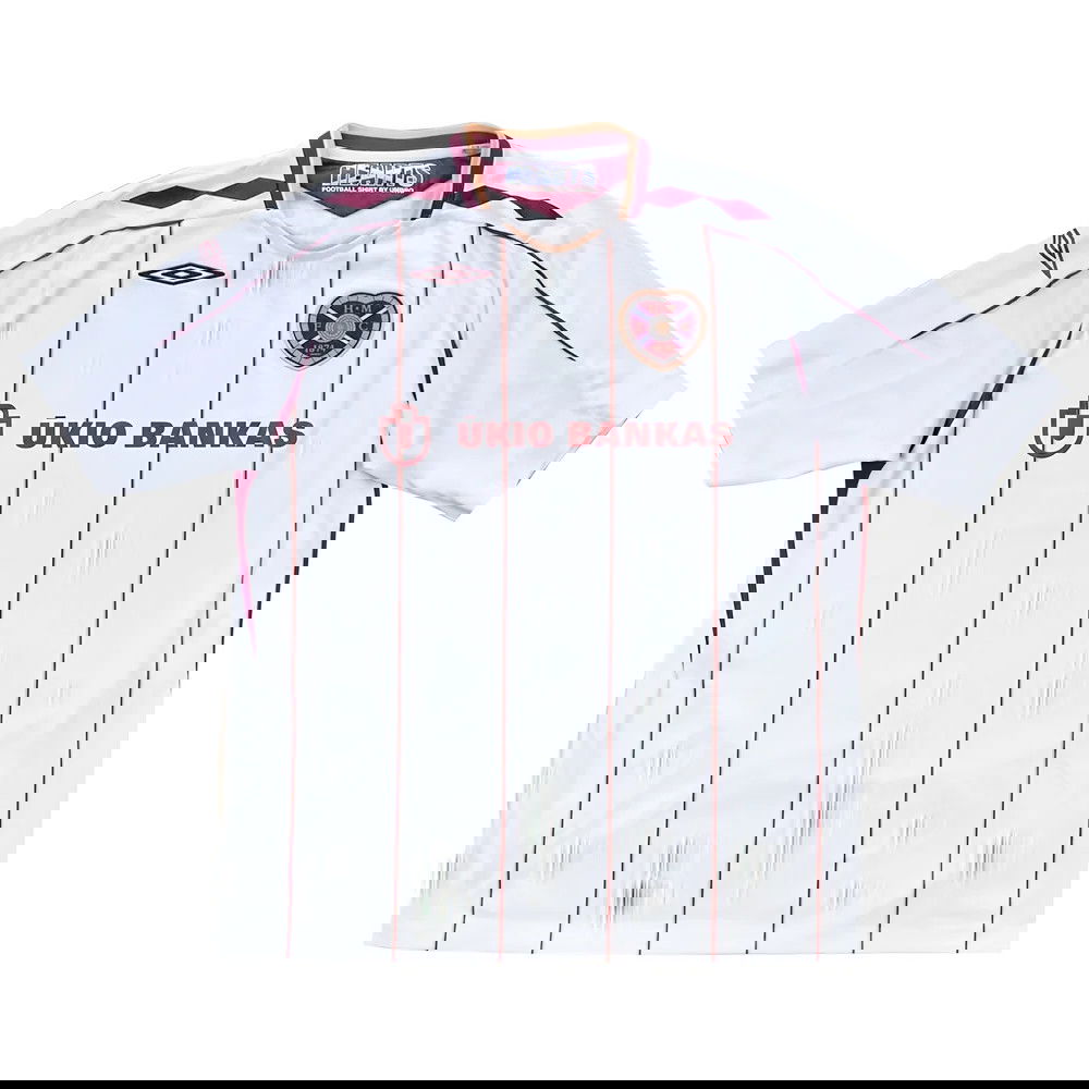 2007-2008 Hearts Away Shirt