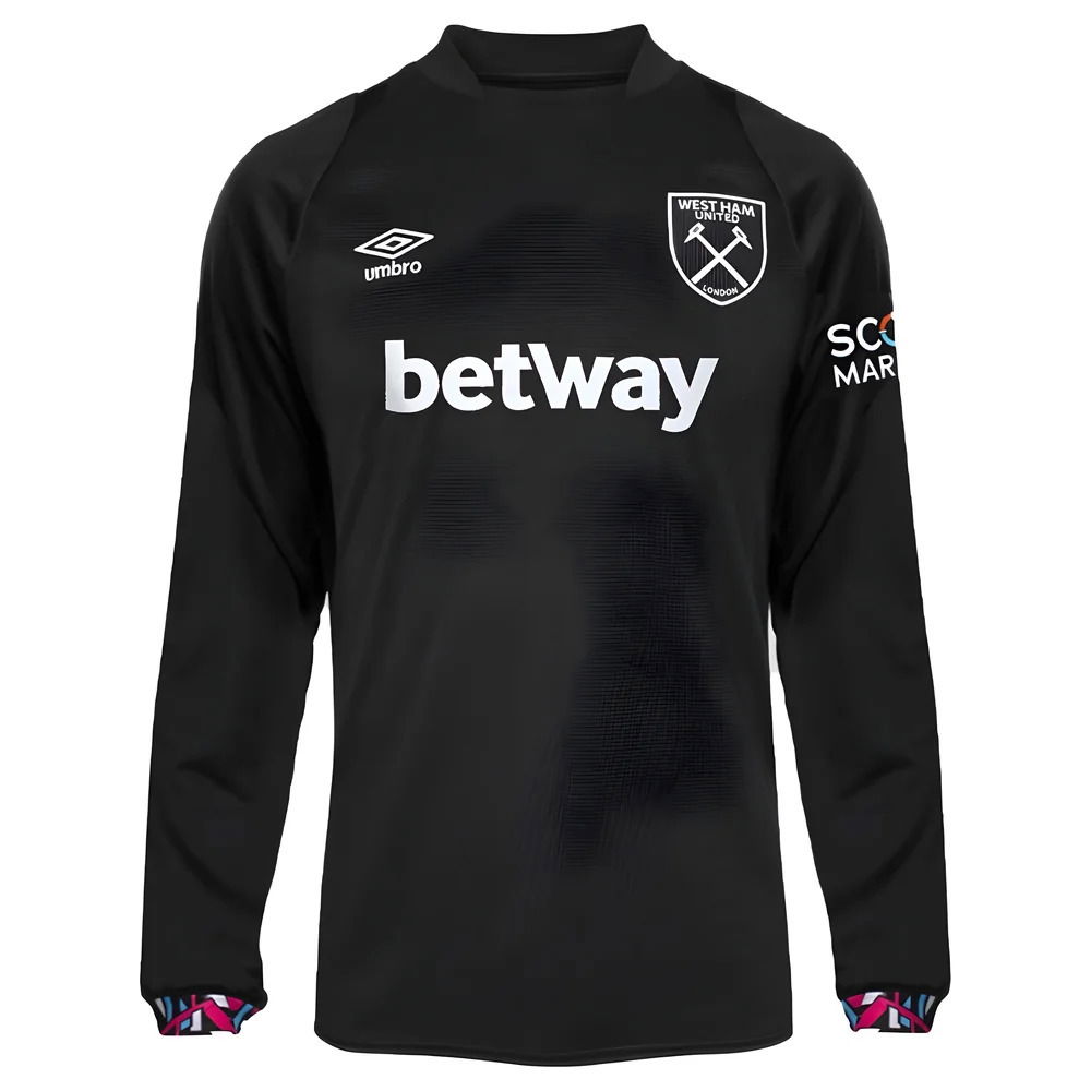 2022-2023 West Ham Long Sleeve Away Shirt