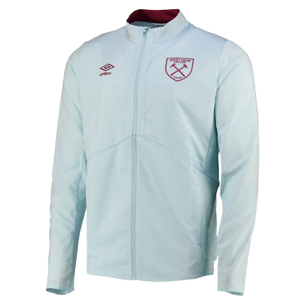 2022-2023 West Ham Presentation Jacket (Blue Glow) - Kids