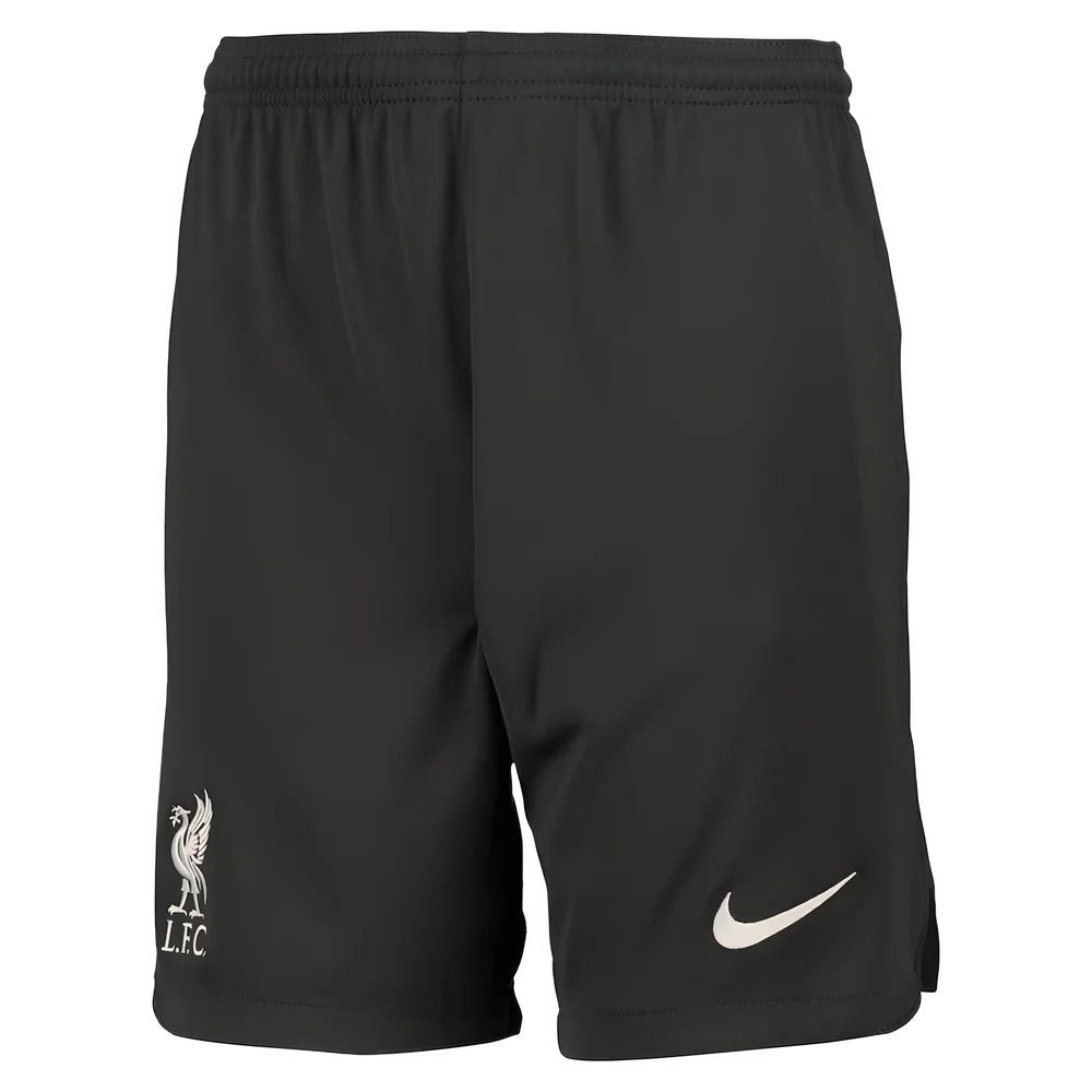 2022-2023 Liverpool Goalkeeper Shorts (Black) - Kids