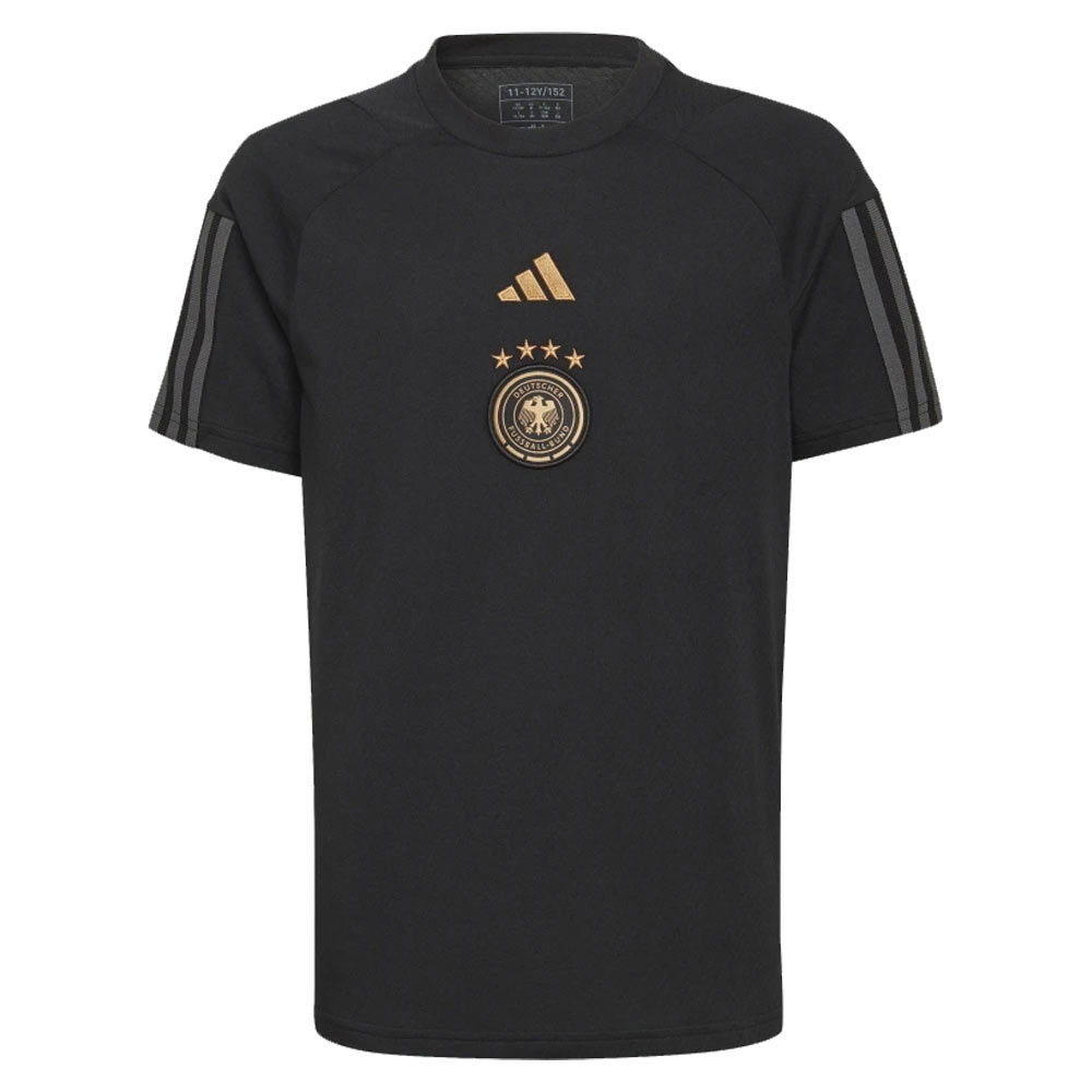 2022-2023 Germany Core Tee (Black) - Kids