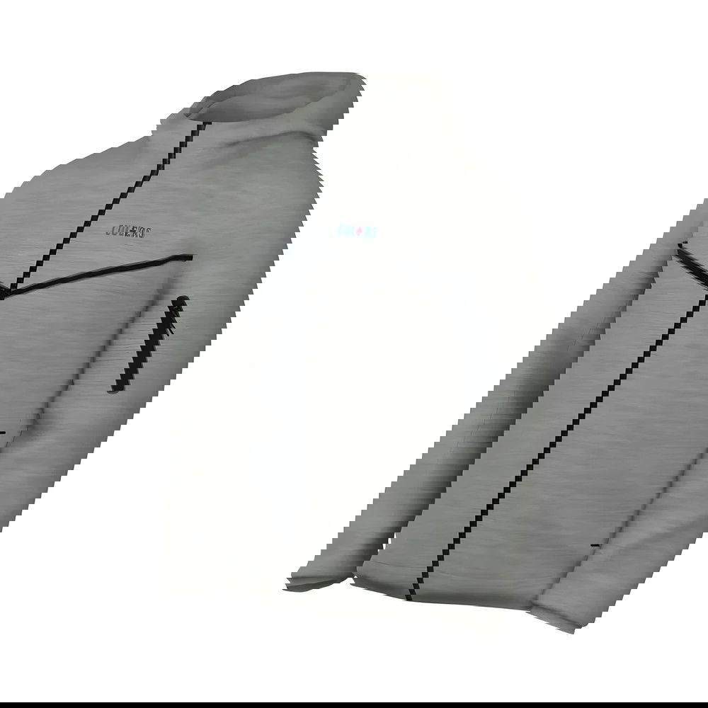 2022-2023 Barcelona Tech Fleece Hoodie (Grey)