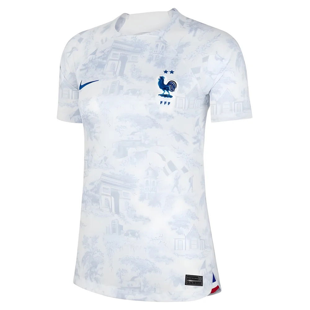 2022-2023 France Away Shirt (Ladies)
