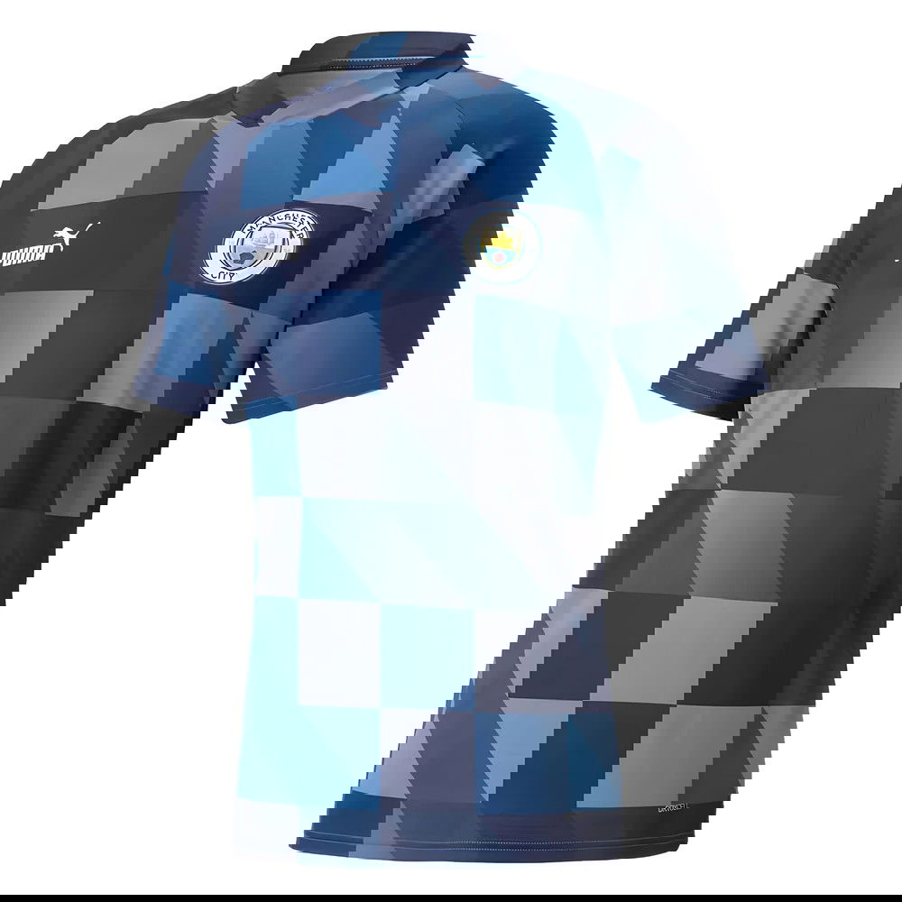 2022-2023 Manchester City Pre-Match Jersey (Blue-Navy)