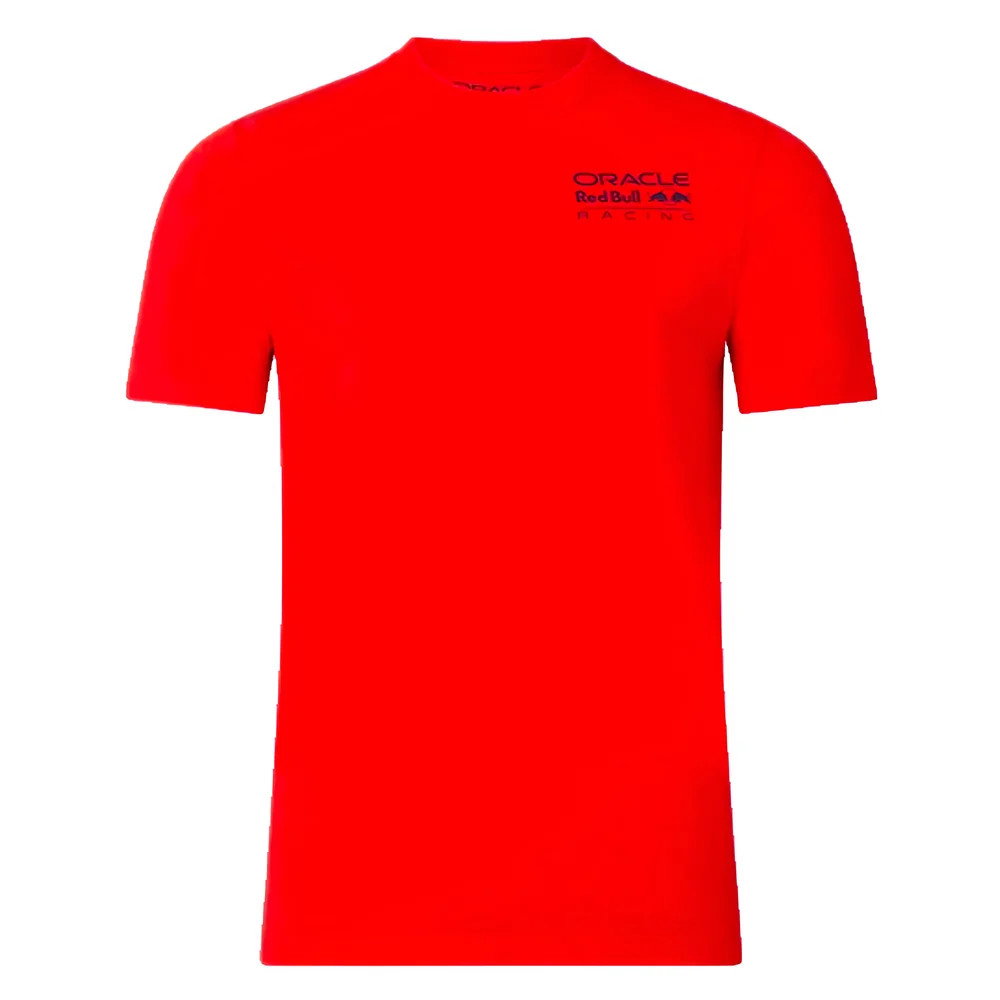 Red Bull Racing Men's Castore Orange 2023 Unisex Core Logo T Shirt (Flame Scarlet)