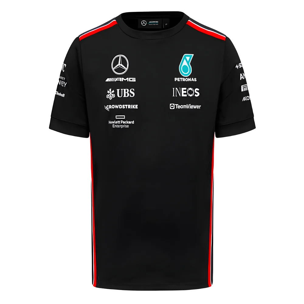 2023 Mercedes AMG Petronas Team Driver T-Shirt - Black