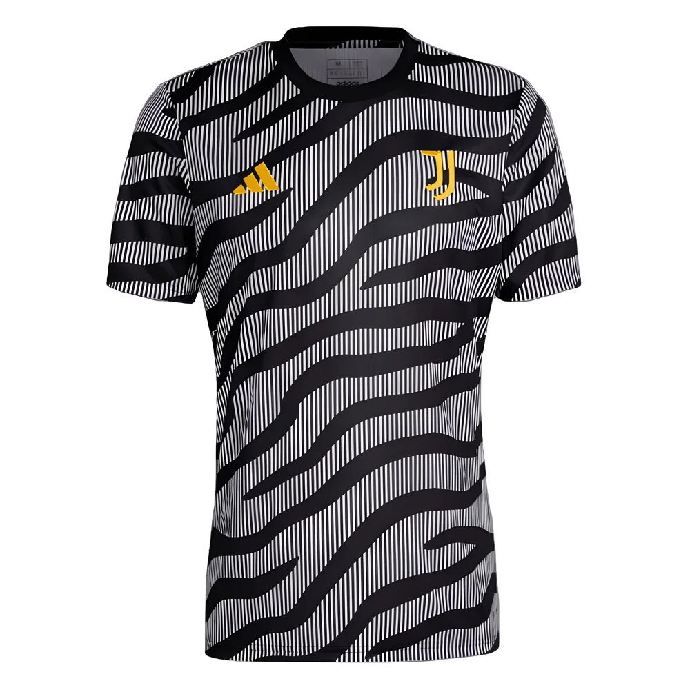 2023-2024 Juventus Pre-Match Shirt (Black)