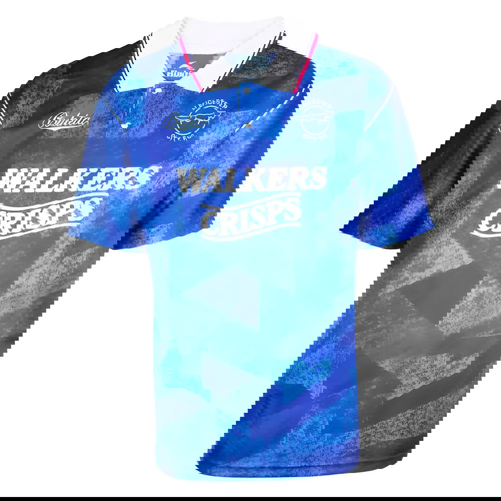 Leicester City 1990 Bukta Retro Shirt