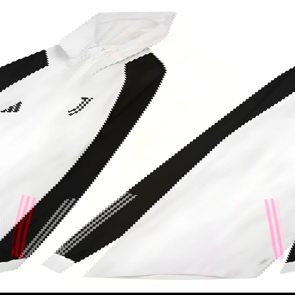 2023-2024 Juventus Allweather Jacket (White) [HZ5057] Uksoccershop