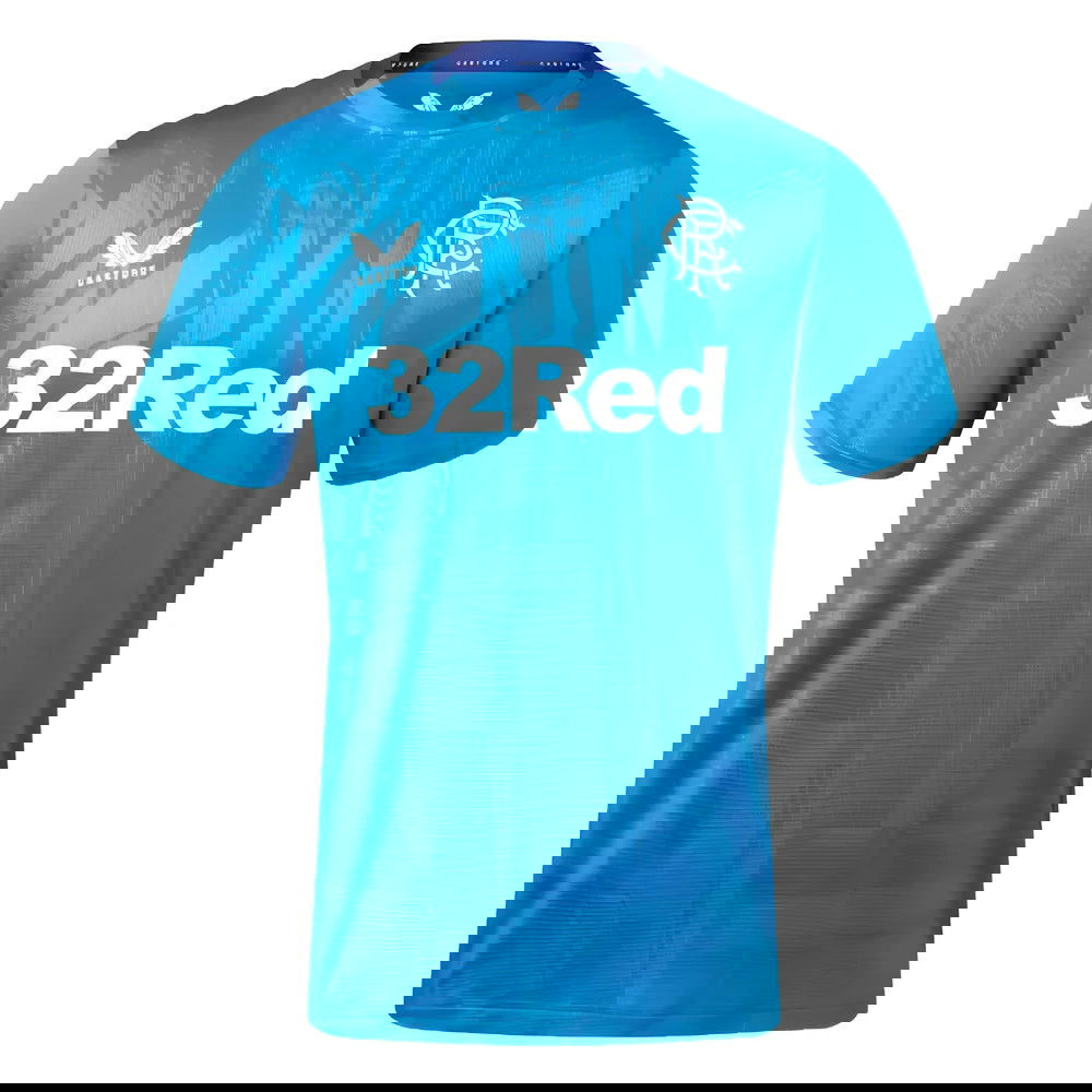 2023-2024 Rangers Players Training Tee (Deep Water)