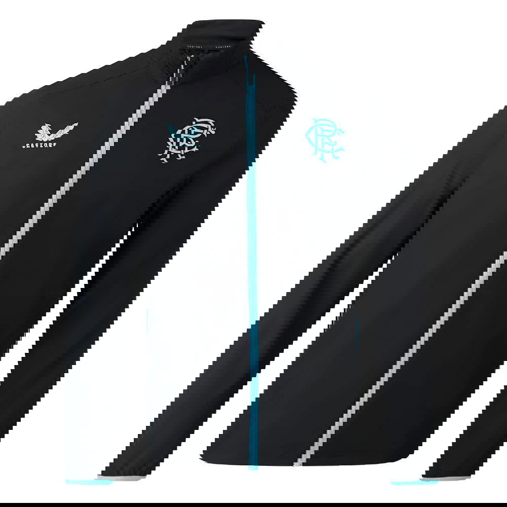 2023-2024 Rangers Players Travel Jacket (Black)
