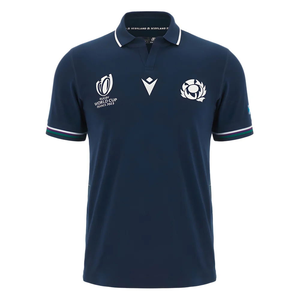 Scotland RWC 2023 Classic Home Rugby Shirt - Short Sleeve